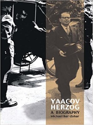 cover image of Yaacov Herzog: A Biography